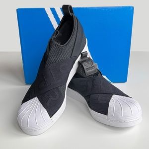 NEW adidas slipon - Originals Superstar Shoes - Womens 7 US / unisex